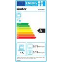 Simfer Cepe&scaron;krāsns 4207BERIM.1, 47 L, elektriskā, daudzfunkcionāla, stikla durvis, manuāla, pop-up pogas