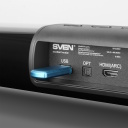 Soundbar 2.1 su belaidžiu žemų dažnių garsiakalbiu SB-2200D 300 W Dolby Digital Bluetooth HDMI Optical USB LED ekranas Juodas SV-020811 SVEN