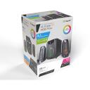 Tracer Garsiakalbis 2.1 Hi-Cube RGB Bluetooth TRAGLO46497, 20W, 35Hz-20000Hz, RGB ap&scaron;vietimas, Bluetooth 5.0, 2 satelitai
