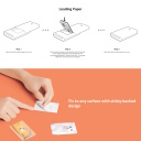 Photo paper with 20 sheets in 2&times;3-inch (50&times;76 mm) size designed for Mi Portable Photo Printer Mi Portable Photo Printer Paper 20 sheets White TEJ4019GL Xiaomi