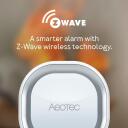 Aeotec Sirēna 6 AEOEZW164, 110 dB, 1000 lumens gaismas brīdinājums, bezvadu - Z-Wave Plus, akustiska un vizuāla trauksme