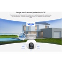 Ezviz HB8 PTZ CS-HB8-4MP V&auml;listingimustes IP65 4MP 2K Nutikas Aku Kaamera 360&deg; P&ouml;&ouml;ramisega MicroSD / &Ouml;&ouml;n&auml;gemine Valge