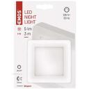 Emos LED Ночник P3316, 230V, 0,4W, 5 lm, теплый белый, фото датчик, автоматическое включение/выключение