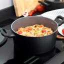 Russell Hobbs Crystaltech k&otilde;rge pott RH01864EU7, 24cm, must, alumiinium, 11cm, kaanega