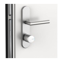 Tedee Pro nutikas ukse lukk Bluetoothi ja Wi-Fi-ga koduturvalisuseks Hõbedane