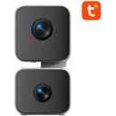 Gosund PC12 viedā divu WiFi kamera, 4MP, 1920x2160, H.265, 90&deg; vertikālā, 355&deg; horizontālā rotācija, divvirzienu audio