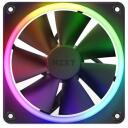 Nzxt Вентилятор RF-R12SF-B1, 120mm, 50,18 cfm, 27,5 dB, RGB, 4-pin, 500-1800 rpm, активное охлаждение