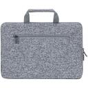Rivacase Korpuss ANVIK 13.3" 7913LIGHTGREY, 33.8cm, 260g, veekindel, pehme sisepind, tagumine tasku, pehmendatud k&auml;epidemed