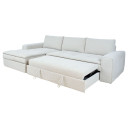 Stūra dīvāngulta KAJA KS, bēša 21716