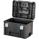 Dewalt T STAK VI dziļā uzglabā&scaron;anas kaste DWST83346-1, 440mm, 302mm, 333mm, IP54, 30kg, 23l, slēdzams, iek&scaron;ējā kaste