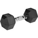 Rebel Hantel RBA-2325-07, 2x7 kg, malmist, kumm, 14 kg, 2 tk, kroom ja must v&auml;rv