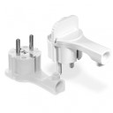 Plakans leņķis kontaktdak&scaron;a 10gab, 16A, IP20, 230V, AW24802, AWTOOLS