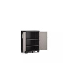 Skapis Pro Base Cabinet 68x39x90cm pelēks/melns 30210848 KETER