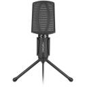 Natec Lauamikrofon NMI-1236, 1,8m, -47dB, 100-16000Hz, laud, must