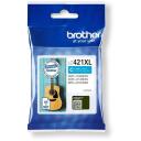 Brother LC421XLC tintes kasete, 500 lappuses, oriģināls, augsta ražība, zila