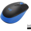 Logitech USB optiline hiir M190 910-005907, 1000DPI, 3 nuppu, 2.4GHz, AA aku, sinine