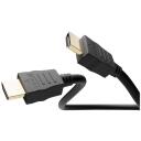 Goobay HDMI kabelis 2.1 8K 41084, 2 m, vīrie&scaron;u/vīrie&scaron;u, 8K atbalsts, apaļ&scaron;