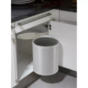 Recessed waste bin Compact-Box M HAILO 033555001 15L white