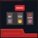 Akumulatora lādētājs, EINHELL, 1002205, 6/12V, IP65 aizsardzība, inteliģents mikroprocesora vadība