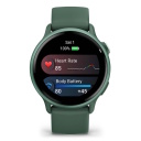 Garmin v&iacute;voactive 6 смарт-часы для здоровья и спорта 42мм AMOLED 1.2" 390x390 GPS Wi-Fi сенсорный экран Green