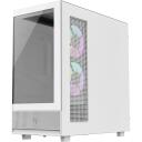 Gamemax Korpus NEX C51 WH, 1+1 x 3.5", 1 x 2.5", 7 laiendusslotti, ATX/BTF, 2 x USB 3.0, 1 x USB-C, 1 x k&otilde;rvaklapid