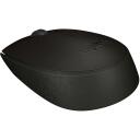 Logitech USB optiline hiir, B170, 910-004798, 3 nuppu, RF traadita, 10m, AA aku, must, hall