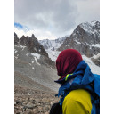 Daudzfunkcionāla merino vilnas &scaron;alle, 100% vilna, bordeaux, R021068, Origin Outdoors