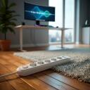 Maclean pagarinātājs MCE395 W, 110-240V AC, 50/60Hz, 2.1A, 5x F, 3x USB A, 1.5m, balts