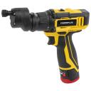 Kompaktne multifunktsionaalne puure- ja kruvikeeraja 12V, POWERPLUS, POWXBOX001, 4-in-1, 2000 mAh aku, 18 p&ouml;&ouml;rdemomendi seadistust