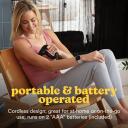 Homedics Masažo pistoletas HHP-120BK, 3 galvutės, 2 intensyvumo lygiai, 0,13 kg