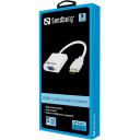 Sandberg HDMI į VGA+Audio keitiklis 508-77, HDMI A tipo patinas, VGA, 3,5 mm, RoHS