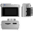 Easypix Mini kamera 12012, 2 MP, Full HD 1080p, 0.96'' ekranas, USB-C, 8 GB microSD, 18 g, retro dizainas