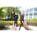 Uni-T anemomeeter UT363S, 0.4-30 m/s, -10&deg;C kuni 50&deg;C, 3x1.5V aku, LCD taustvalgustus, automaatne vahemiku valik