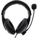 Media-Tech Провода наушники Turdus Pro MT3603, 20Гц, 20000Гц, 95дБ, 32&Omega;, 2.3м, 2x3.5мм, фиксированный микрофон