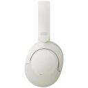 Qcy bezvadu austiņas H4 balta, 40mm, 600mAh, līdz 70h, ANC, Bluetooth 5.1, QCY lietotne, 3.5mm kabelis