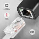 Axagon V&otilde;rguadapter ADE-AR 1000 Mbit/s, USB 3.2 Gen 1, Realtek RTL8153, RJ-45, Plug and Play, must