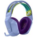 Logitech austiņas G733 981-000890 bezvadu, 20 m, 29 h akumulatora darbības laiks, 40 mm skaļruņi, RGB apgaismojums, 39 &Omega;