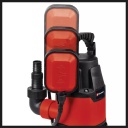 Tīra ūdens sūknis, EINHELL, 4181520, 7500 l/h, 220 W, 6 m augstums