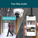 TP-Link VIGI C440 āra IP novēro&scaron;anas kamera Full-Color 24/7 4 MP IP67 divvirzienu audio VIGI C440 (4 mm) Balta