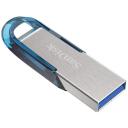 Sandisk Ultra Flair USB atmintinė SDCZ73-128G-G46B, 128 GB, 150 MB/s, USB Type-A, 3.2 Gen 1, metalinė korpusas
