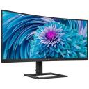 Philips UltraWide LCD monitor 346E2CUAE/00, 3440 x 1440, 100 Hz, 4 ms, 300 cd/m&sup2;, 1 x HDMI, 1 x USB-C, 1 x USB-B, 4 x USB-A