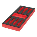 TUK&Scaron;I PUTU IELIKTŅI TĒRAUDA UZGLABĀ&Scaron;ANAI, EMPTY 7 PC SCREWDRIVER TX SET 1 FOAM INSERT, 4932493669 MILWAUKEE