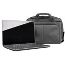 Natec Gazelle portatīvo datoru soma 15.6"-16" grafīta NTO-0812, 400mm, 90mm, 290mm, 900g, Neilons, 3 kabatas, 2 nodalījumi