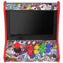 Subsonic Retro Arcade SA5754, 8 pogas, daudzkrāsains, analogais džoistiks, uzlādē un spēlē