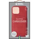 Krusell Sunne CardCover Apple iPhone 11 Pro Max 61795, 6.5", punane, nahk, 1 krediitkaart