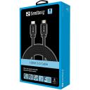 Sandberg HDMI kabelis 508-98, 2m, HDMI male-19M, HDMI male-19M, 4K UHD, didelės spartos pralaidumas