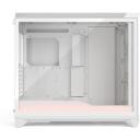 Fractal Design Korpuss 3 XL FD-C-MES3X-05, balts TG caurspīdīgs, 1x2.5&rdquo;, 2/4x3.5&rdquo;, E-ATX, 7 papla&scaron;inā&scaron;anas sloti