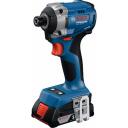 Bosch Akutoite kruvikeeraja GDR 18V-215 06019N202, 18 V, 2 Ah, 215 Nm, 2 kiirus, 2 akut, laadija kaasas