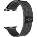 Fixed Kaste Apple Watch 42/44/45/46/49mm, FIXMEST-434-BK, 42 mm, 44 mm, 45 mm, 46 mm, 49 mm, melns, nerūsējo&scaron;ā tērauda siets