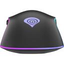 Genesis spēļu pele Krypton 220 NMG-1770, 6400 DPI, 6 pogas, RGB apgaismojums, USB, 1.8 m kabelis, ergonomisks dizains
